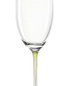 Leonardo Sektgläser La Perla In Grün, 2er Set