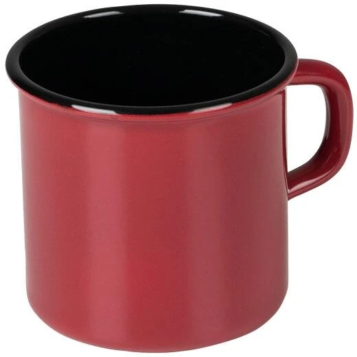 Riess Emaille Riess Becher Aus Emaille In Rot