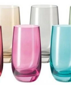 Leonardo Becher-Set Sora Groß, Farbig Sortiert, 6er-Set