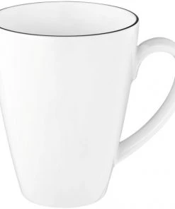 Seltmann Weiden Lido Black Line Becher Mit Henkel Tambel 0,35 L