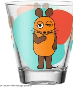 Leonardo Trinkglas BAMBINI 215 Ml Maus, 6er-Set