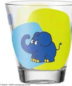 Leonardo Trinkglas BAMBINI 215 Ml Elefant, 6er-Set