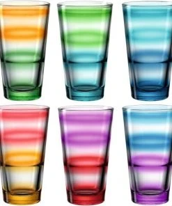 Leonardo Trinkglas EVENT 6 Stück Sortiert 315 Ml Farbverlauf