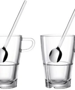 Leonardo Latte Macchiato/Löffel SENSO 4-teilig 350 Ml