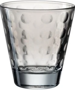 Leonardo Trinkglas OPTIC 215 Ml Grau, 6er-Set