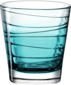 Leonardo Trinkglas VARIO STRUTTURA 250 Ml Türkis, 6er-Set