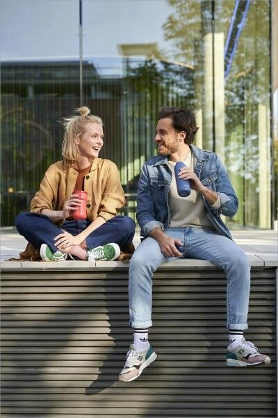 Mepal Thermoflasche Ellipse 500 Ml - Nordic Denim – Bild 3