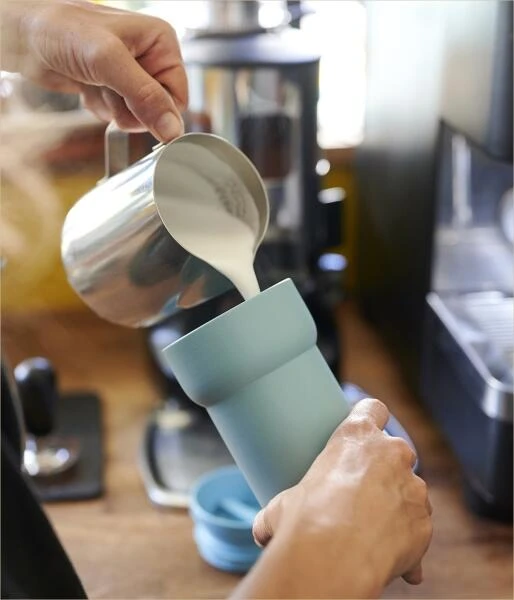 Mepal Thermobecher Ellipse 375 Ml - Nordic Green – Bild 7