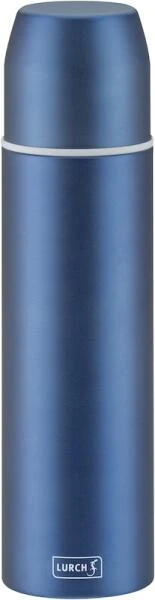 Lurch Isolier-Flasche Mit Becher Denim Blue 0,75L 1 Lurch Isolier-Flasche Mit Becher Denim Blue 0,75L