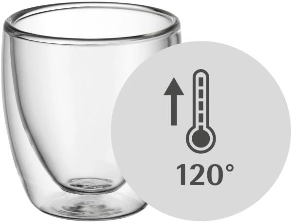 WMF Kult Doppelwandige Espressotassen Glas Set 2-teilig 7 WMF Kult Doppelwandige Espressotassen Glas Set 2-teilig – Bild 7