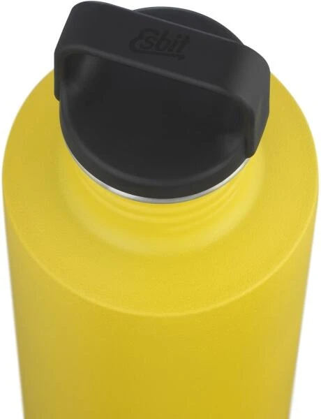 Esbit SCULPTOR Edelstahl Trinkflasche, 750ml, Sunshine Yellow – Bild 2