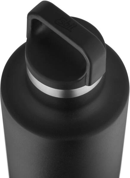 Esbit SCULPTOR Edelstahl Isolierflasche "Standard Mouth", 1L, Schwarz – Bild 4