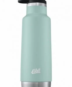 Esbit PICTOR Edelstahl Isolierflasche "Standard Mouth", 550ml, Lind Green