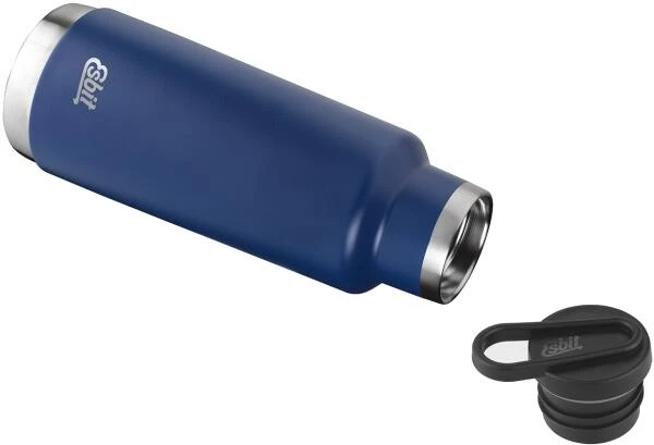 Esbit PICTOR Edelstahl Isolierflasche "Standard Mouth", 550ml, Water Blue – Bild 4