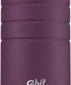 Esbit MAJORIS Edelstahl Thermobecher Mit Klick-Verschluss, 450ML, Aubergine