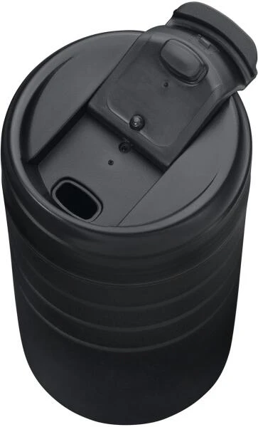 Esbit MAJORIS Edelstahl Thermobecher Mit Klick-Verschluss, 450ML, Schwarz – Bild 4