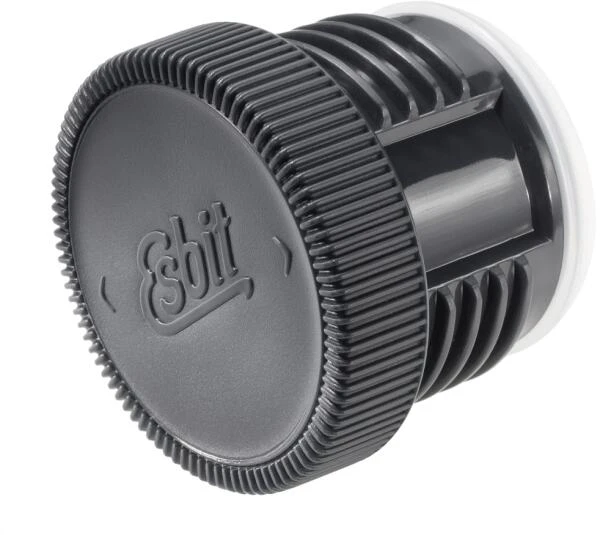 Esbit MAJORIS Edelstahl Isolierflasche Mit Doppelwandigem Edelstahl-Becher, 0.5L, Schwarz – Bild 4