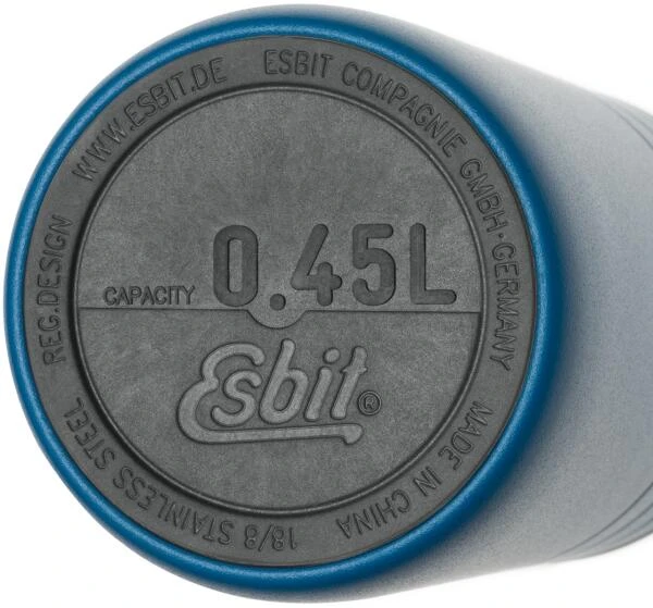 Esbit MAJORIS Edelstahl Thermobecher Mit Isolierverschluss, 450ML, Polar Blue – Bild 2