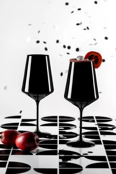 Leonardo Cocktailglas ETNA 2er-Set 750 Ml Schwarz – Bild 2