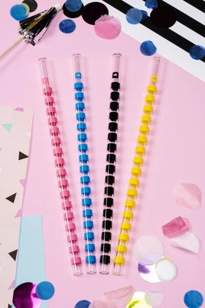 Leonardo Glastrinkhalme BRERA 4er-Set 20 Cm + 1 Reinigungsbürste – Bild 2