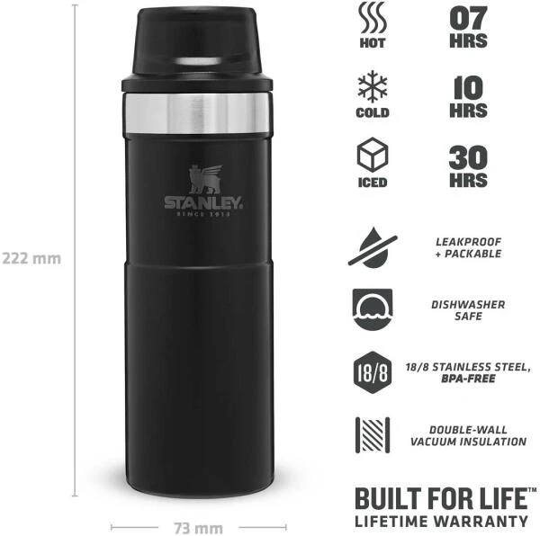 Stanley Becher, 0,47l, Schwarz – Bild 4