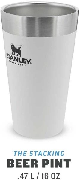 Stanley Adventure Pint 0,47l, Weiß – Bild 2