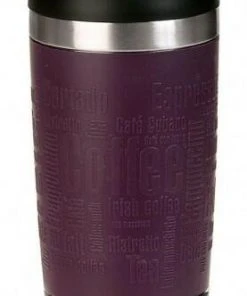 Emsa Isolier-Trinkbecher Mit Manschette Travel Mug In Brombeere