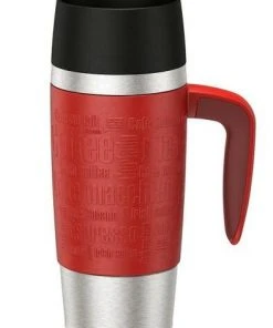 Emsa Isolier-Trinkbecher Travel Mug Handle In Rot