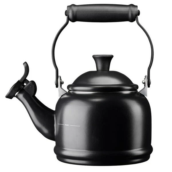 Le Creuset Wasserkessel Demi Schwarz