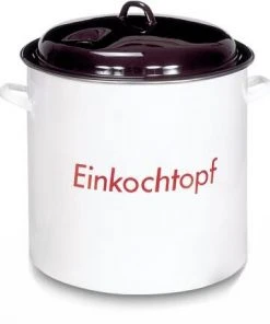 Krüger Einkochtopf Mit Metalldeckel