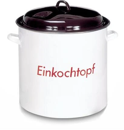 Krüger Einkochtopf Mit Metalldeckel