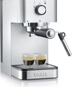 GRAEF Siebträger-Espressomaschine Salita, Silber