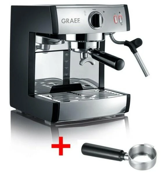 Graef Espressomaschine Pivalla ES 702 Mit Kapsel-Siebträger