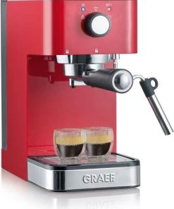 GRAEF Siebträger-Espressomaschine Salita, Rot