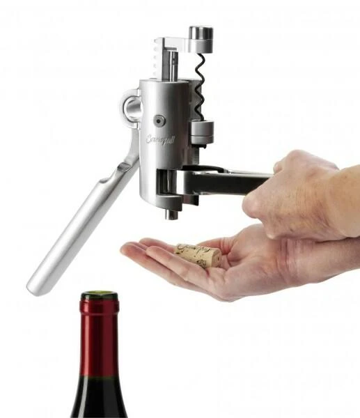 Le Creuset Screwpull Korkenzieher Leverpull LM-G10 Geo In Metal – Bild 5