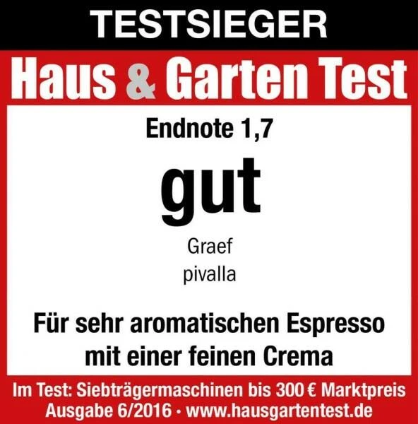 Graef Espressomaschine Pivalla ES 702 Mit Kapsel-Siebträger – Bild 18