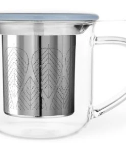 Viva Scandinavia Glastasse Eva Mit Filter, Blauer Deckel