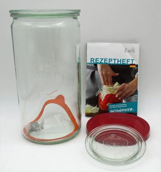 SCHMITT Steinzeug & Keramik Schmitt Glasdeckel Zum Beschweren Für Fermentier-Starter-Set – Bild 2